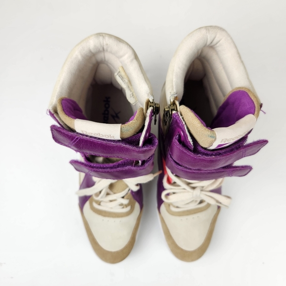 Reebok Alicia Keys Lace Up Wage Sneakers Size 8.5 - Picture 15 of 16